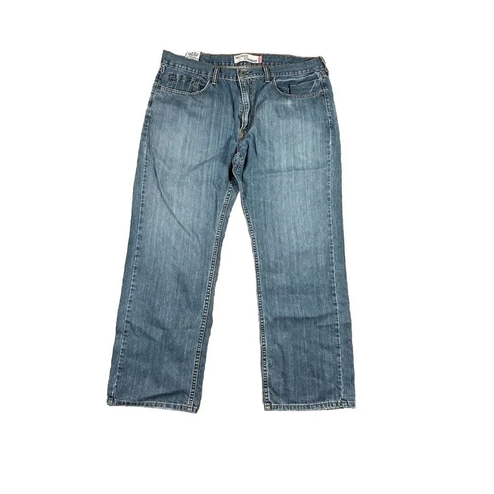 Levi's 559‎ Medium Wash Relaxed Straight Blue Jeans Men's Size 38x30
